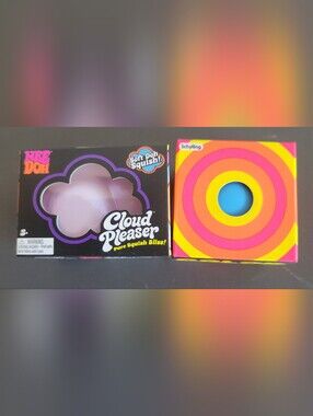 NeeDoh 2 Piece Bundle.Cloud Pleaser And 1 NEEdoh GROOVY Glob